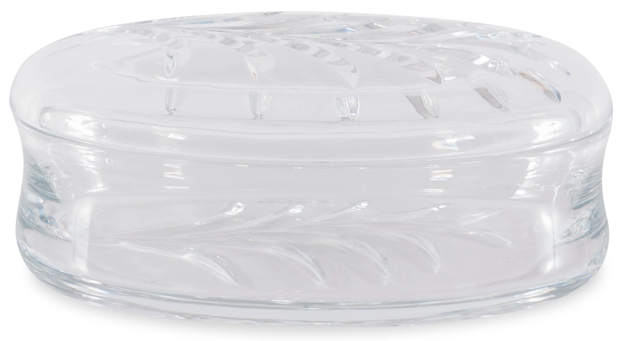 Maitland Smith Clear Crystal Candy Dish Clearance - Image 2