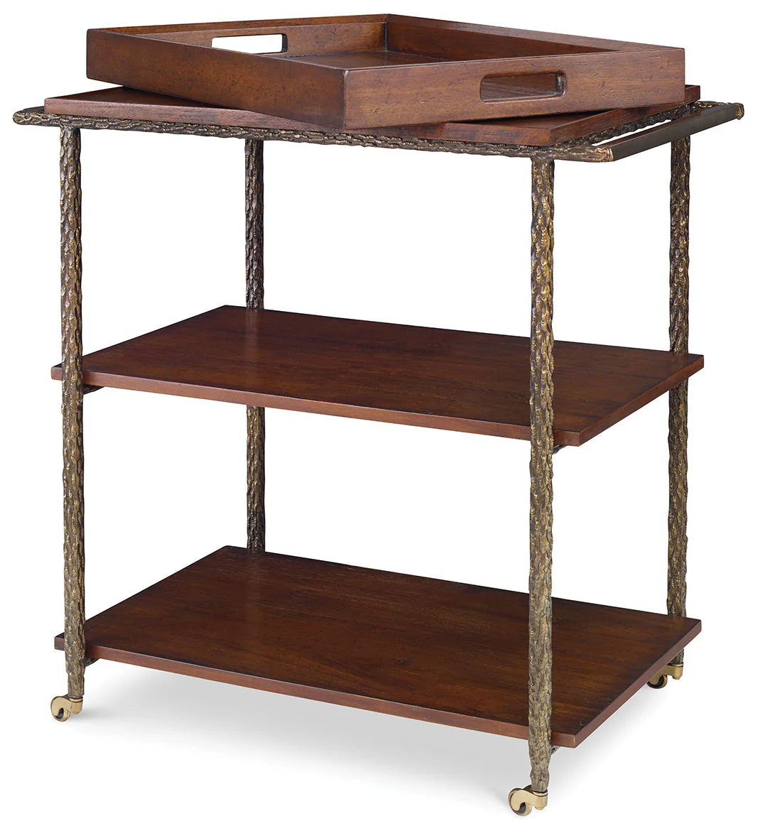Maitland Smith Cleve Bar Cart - Image 2
