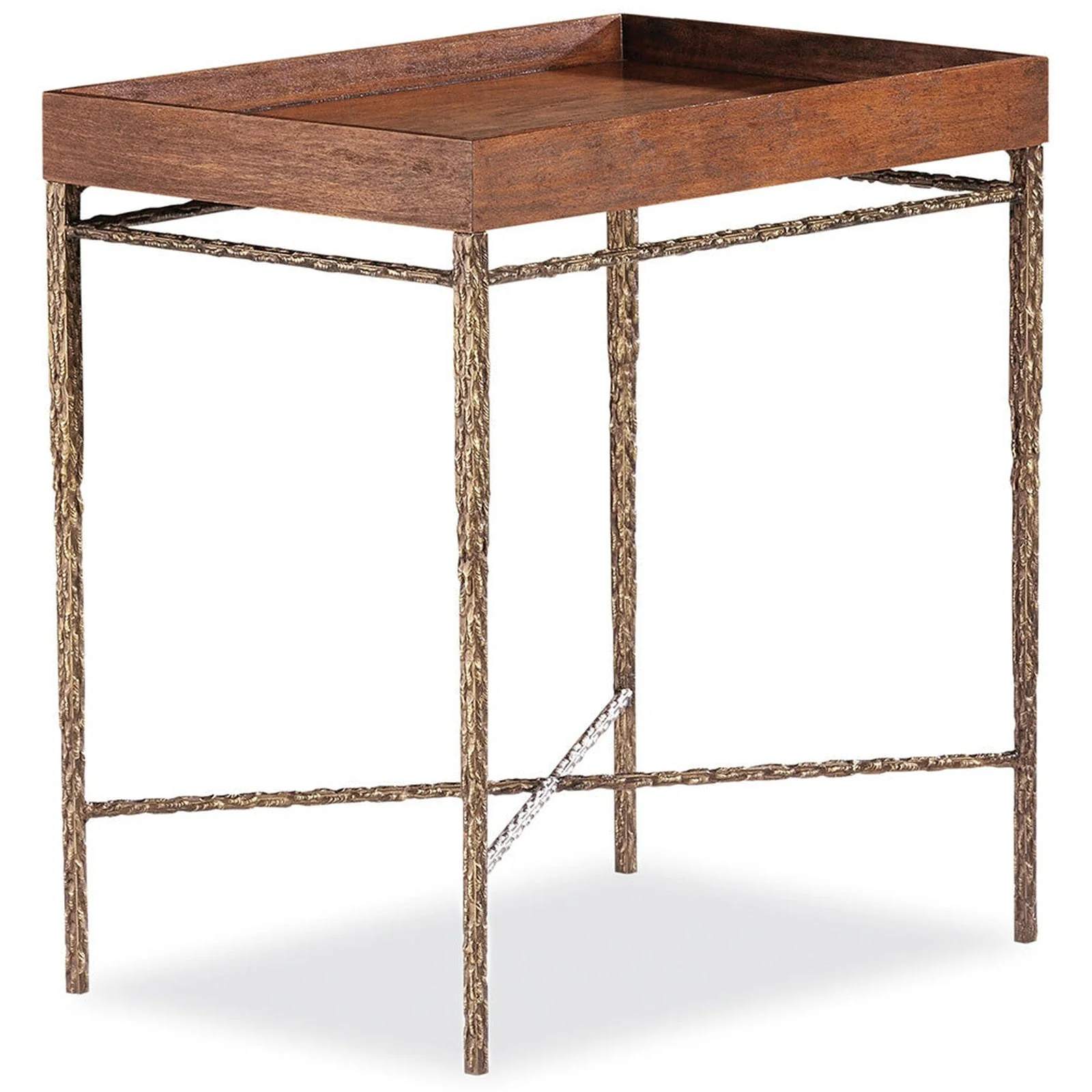 Maitland Smith Cleve Chairside Tray Table