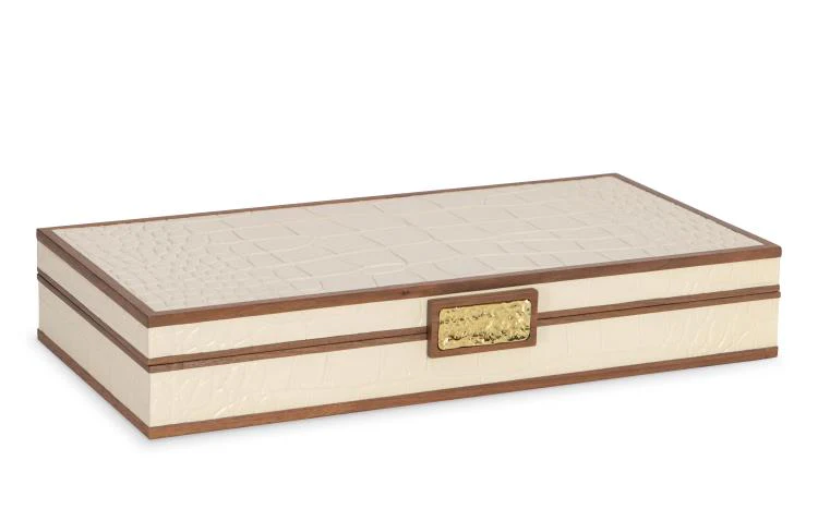 Maitland Smith Cream Stacking Boxes - Image 10