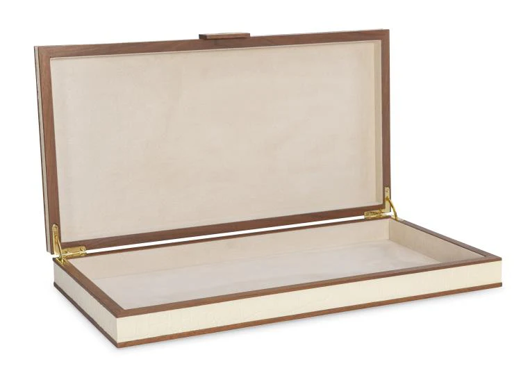 Maitland Smith Cream Stacking Boxes - Image 3