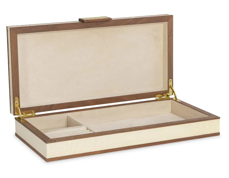 Maitland Smith Cream Stacking Boxes - Image 4