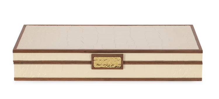 Maitland Smith Cream Stacking Boxes - Image 7