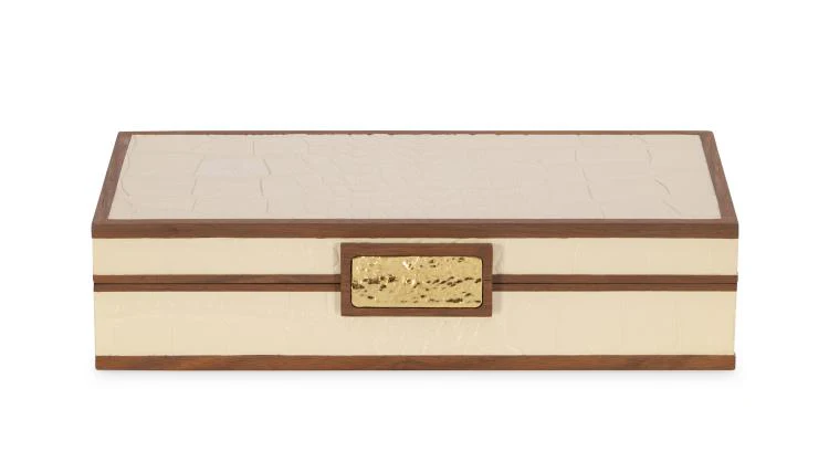 Maitland Smith Cream Stacking Boxes - Image 8