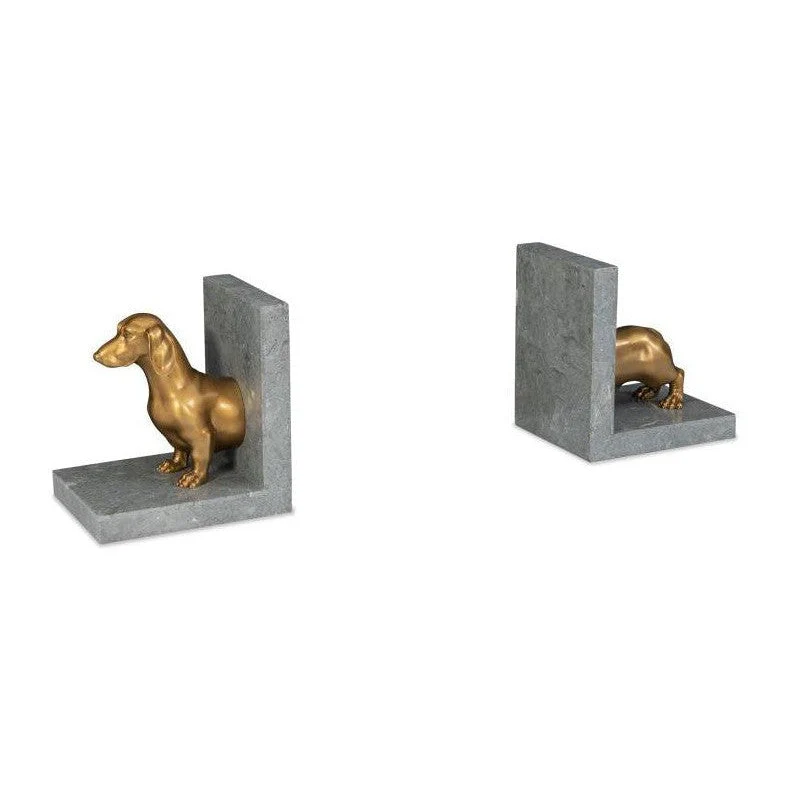 Maitland Smith Dachshund Bookend - Image 3