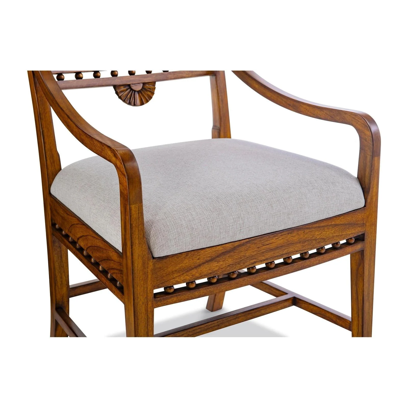 Maitland Smith Dahlia Arm Chair - Image 4