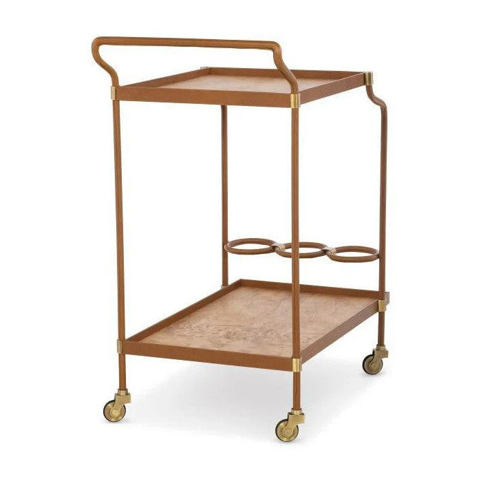 Maitland Smith Dash Bar Cart - Image 2