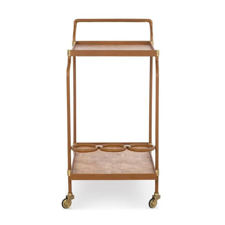 Maitland Smith Dash Bar Cart - Image 3