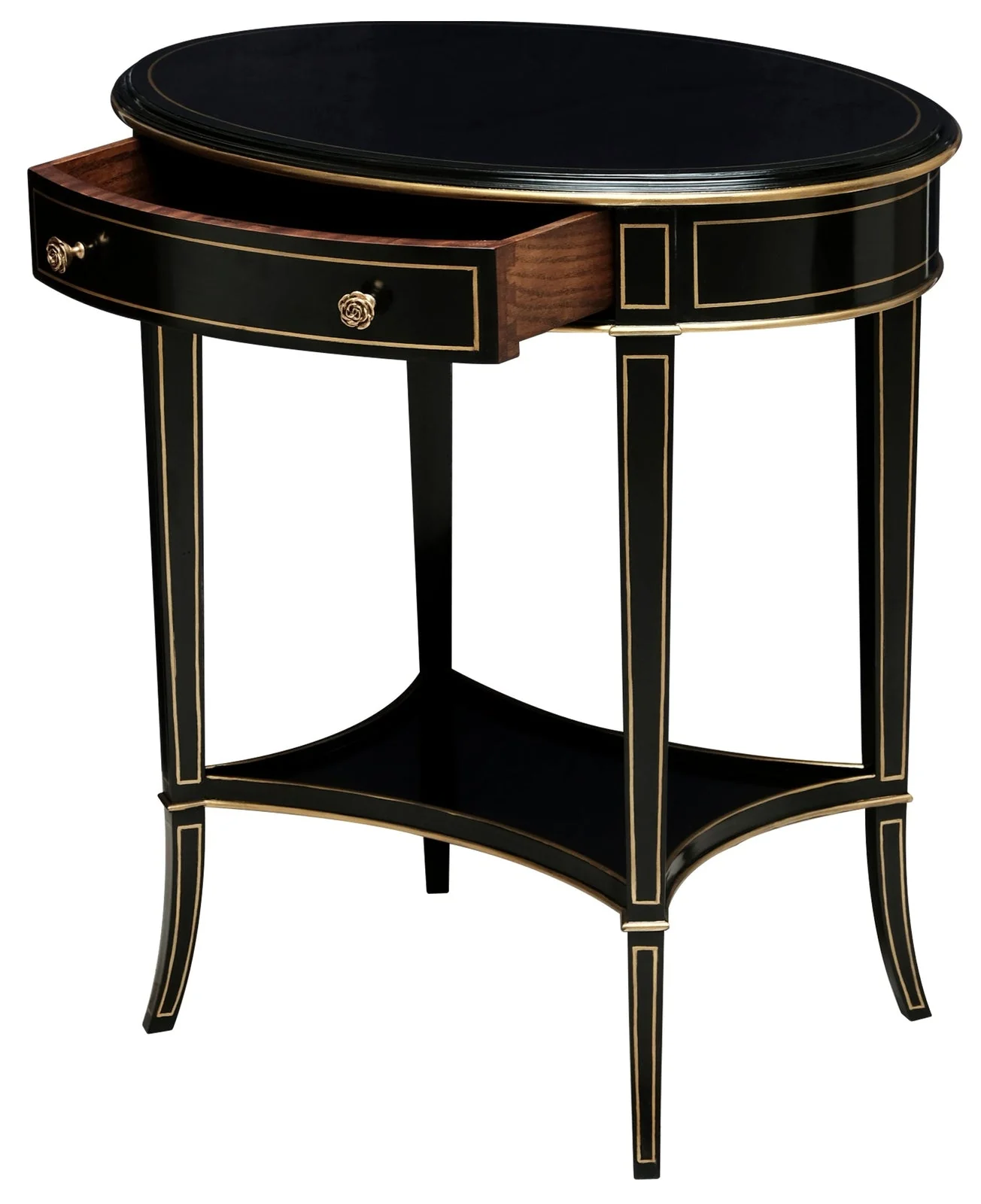 Maitland Smith Equinox Oval Side Table (SH06-040517) - Image 3