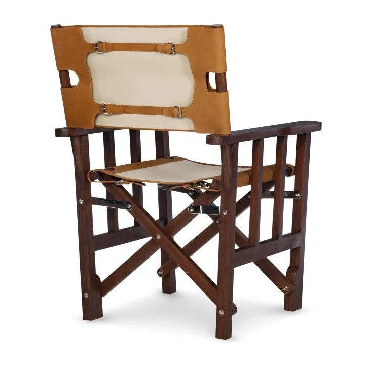 Maitland Smith Felix Camp Chair Cream - Image 3
