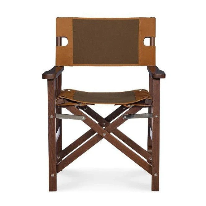 Maitland Smith Felix Camp Chair Olive - Image 2
