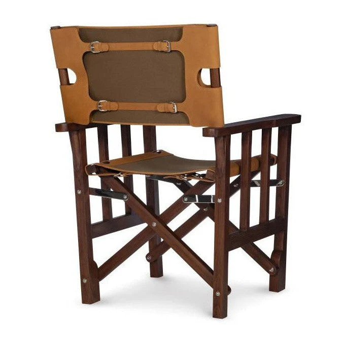 Maitland Smith Felix Camp Chair Olive - Image 3