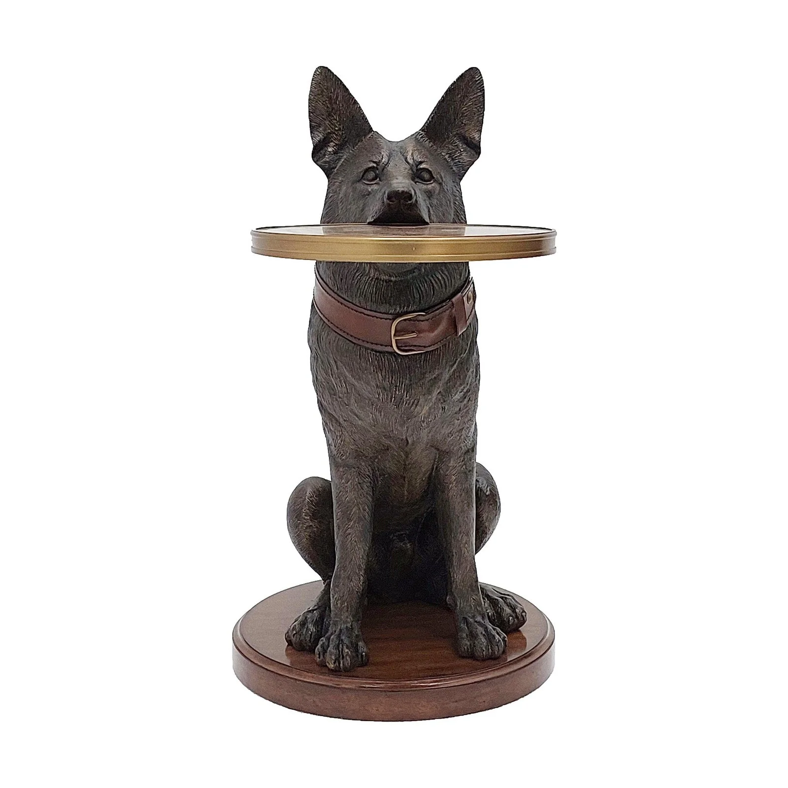 Maitland Smith German Shepherd Accent Table - Image 2