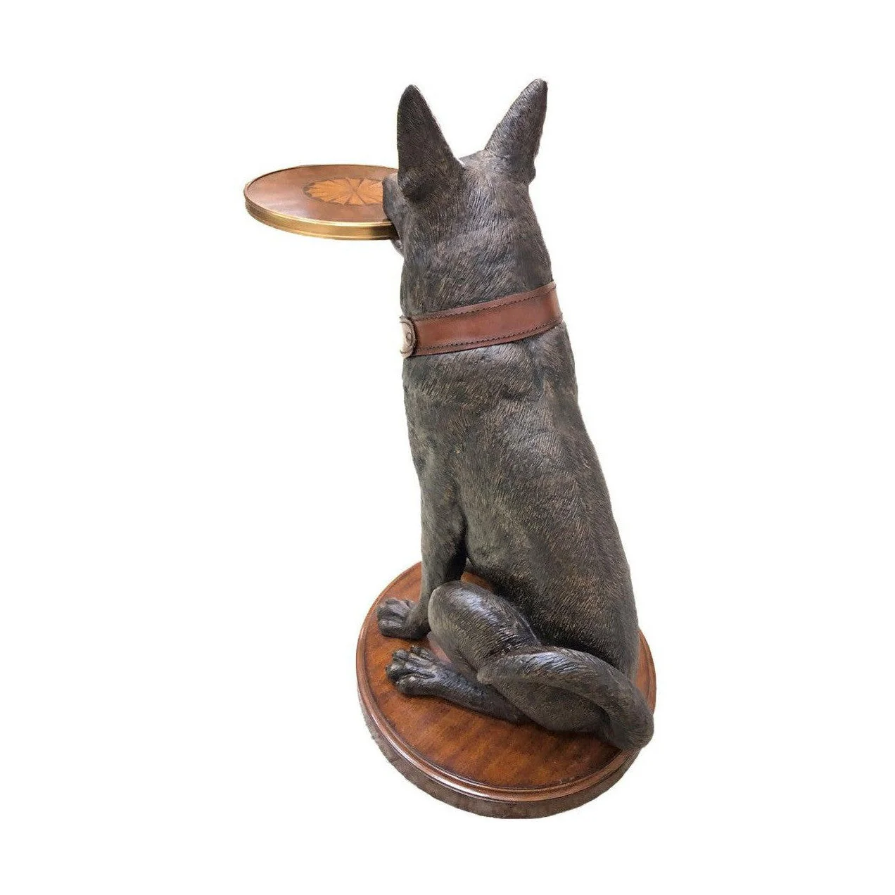 Maitland Smith German Shepherd Accent Table - Image 5