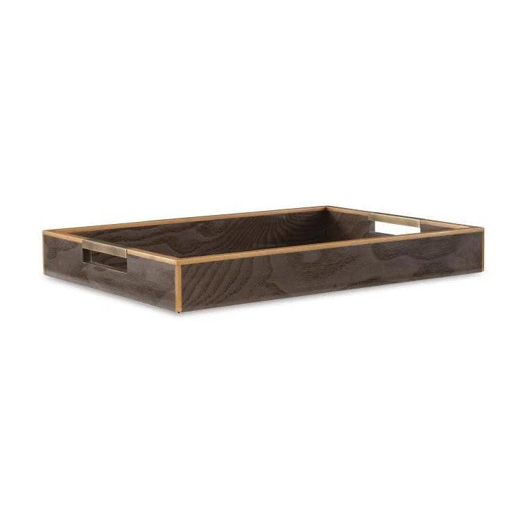 Maitland Smith Grey Burl Tray - Image 2