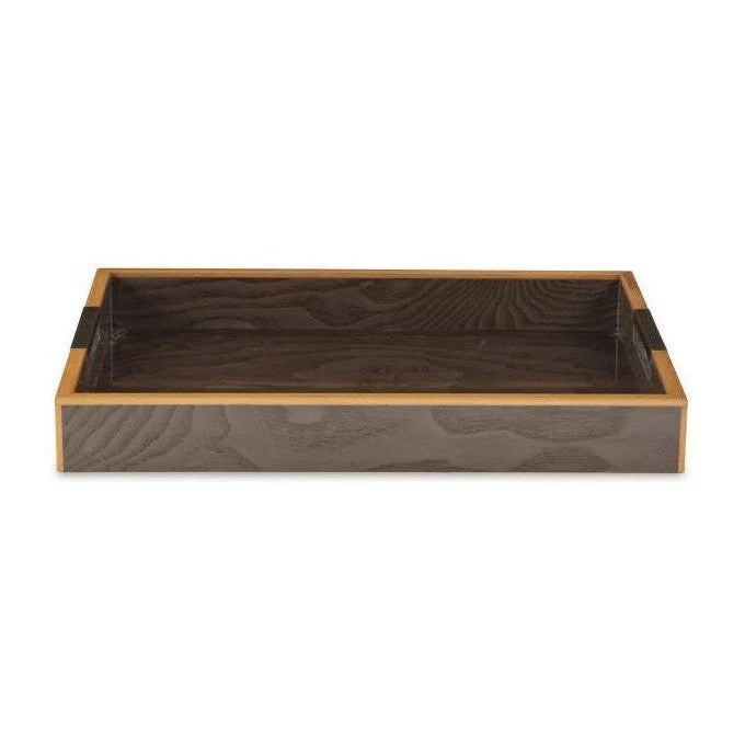 Maitland Smith Grey Burl Tray - Image 3
