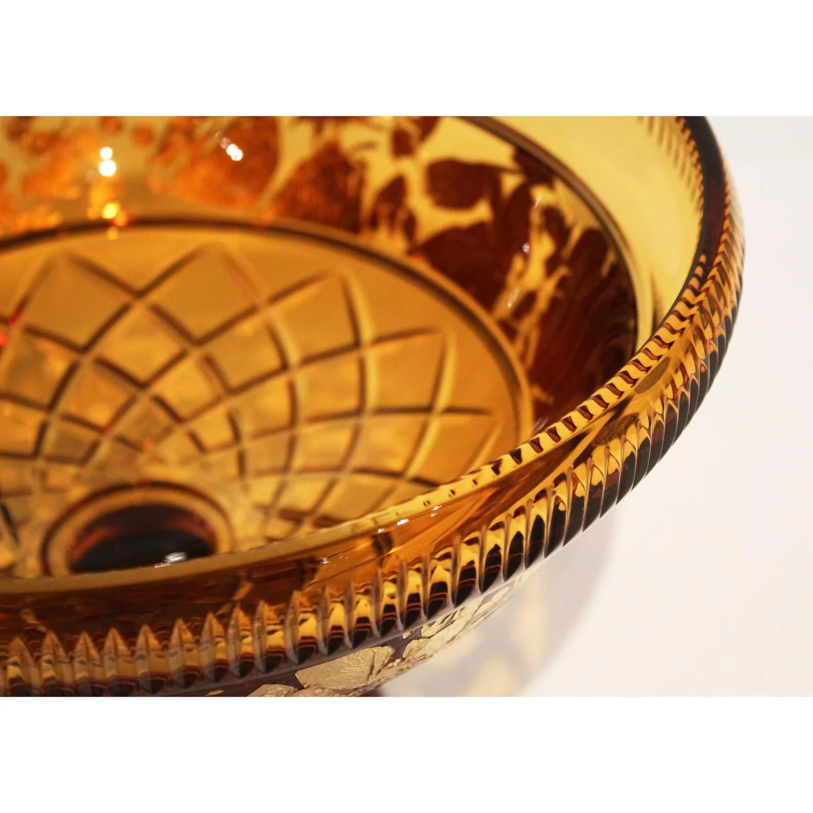 Maitland Smith Handcarved Crystal Bowl - Image 2