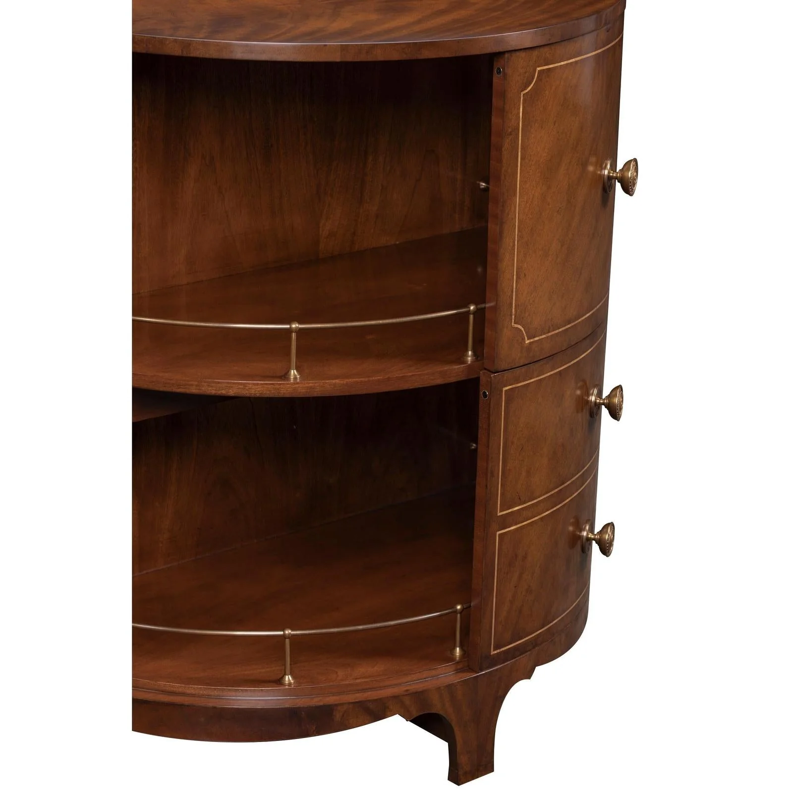Maitland Smith Kingsley Liquor Cabinet - Image 4
