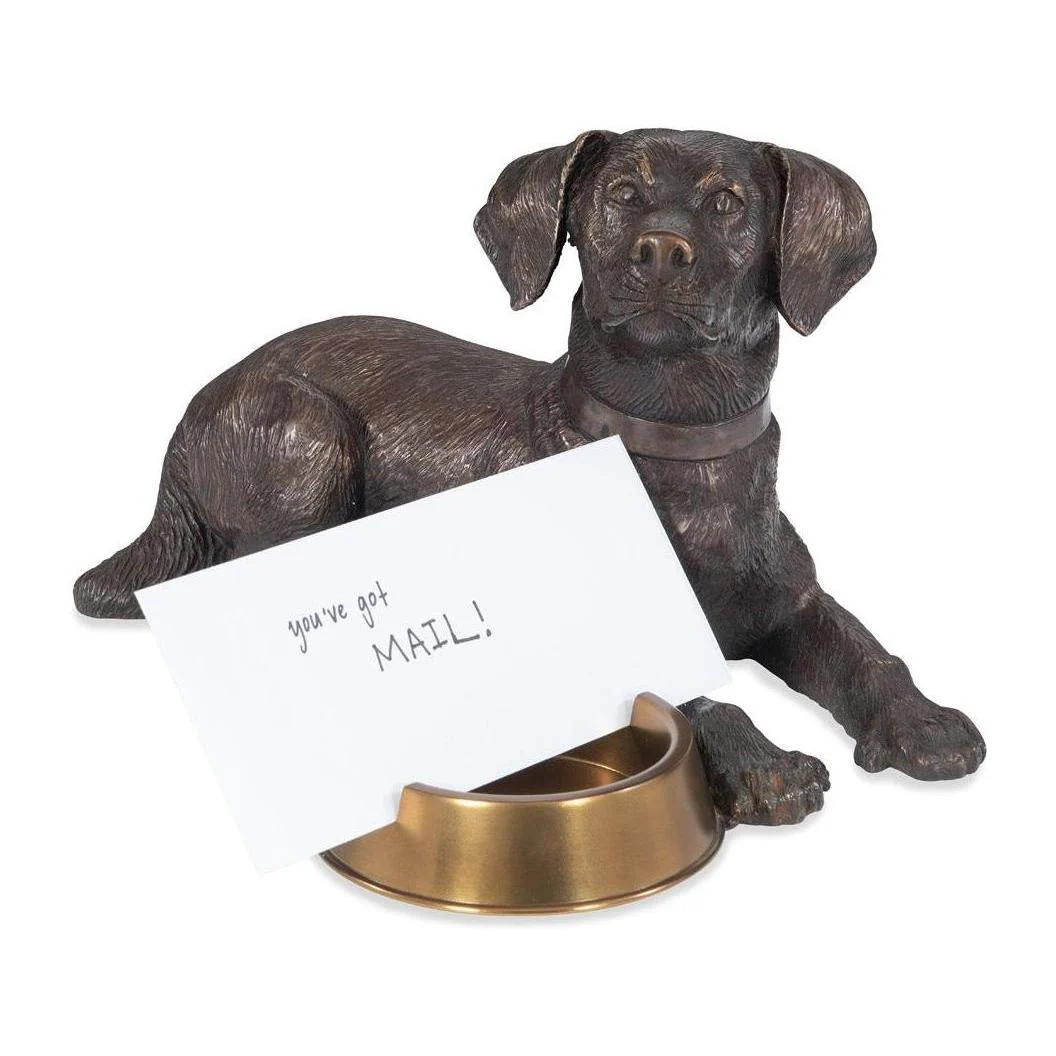 Maitland Smith Labrador Card Holder - Image 2