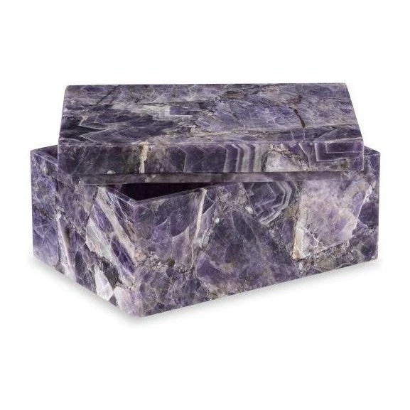 Maitland Smith Large Amethyst Box - Image 3