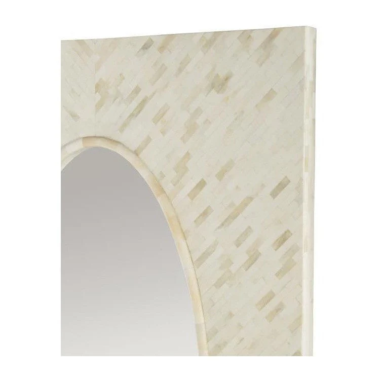 Maitland Smith Large Bone Mirror - Image 3