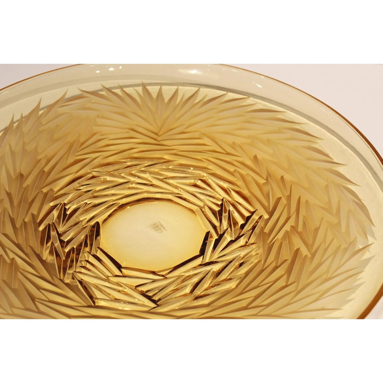 Maitland Smith Large Crystal Serving Dish - Image 2