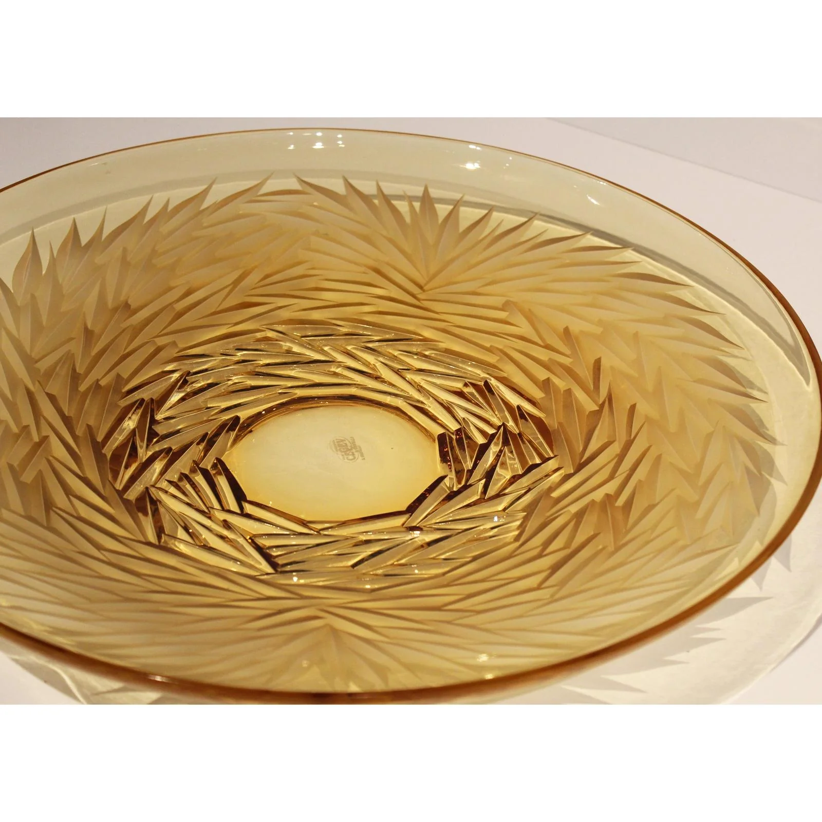 Maitland Smith Large Crystal Serving Dish - Image 3