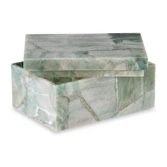Maitland Smith Large Green Aventurine Box - Image 3
