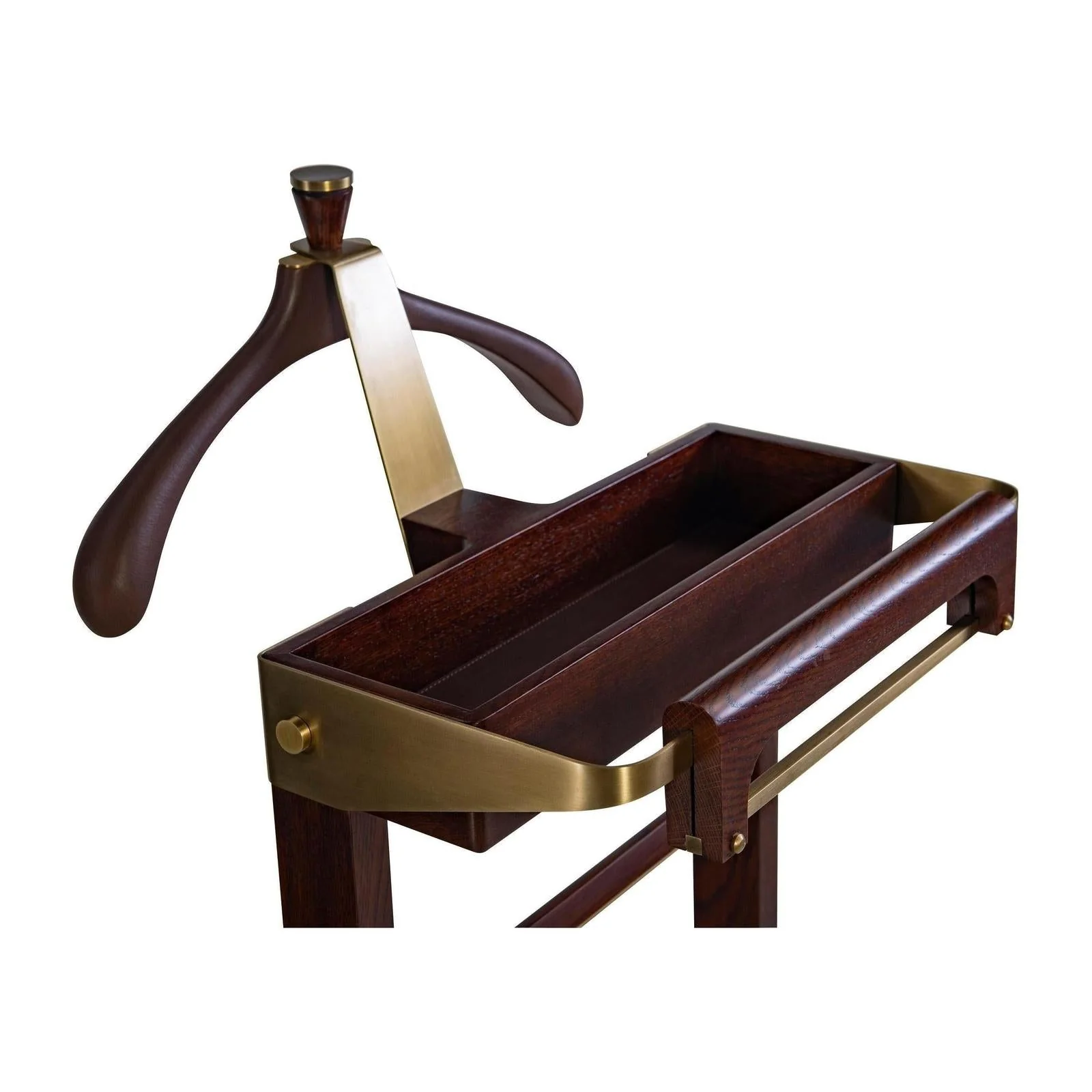 Maitland Smith Leather Valet - Image 3