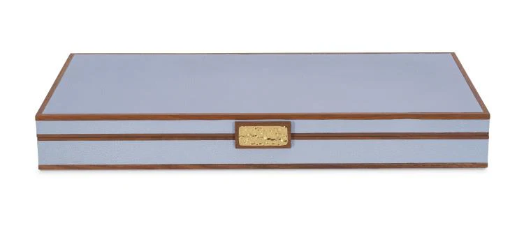 Maitland Smith Light Blue Stacking Boxes - Image 10