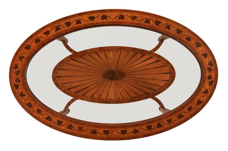 Maitland Smith Marquetry Cocktail Table - Image 3