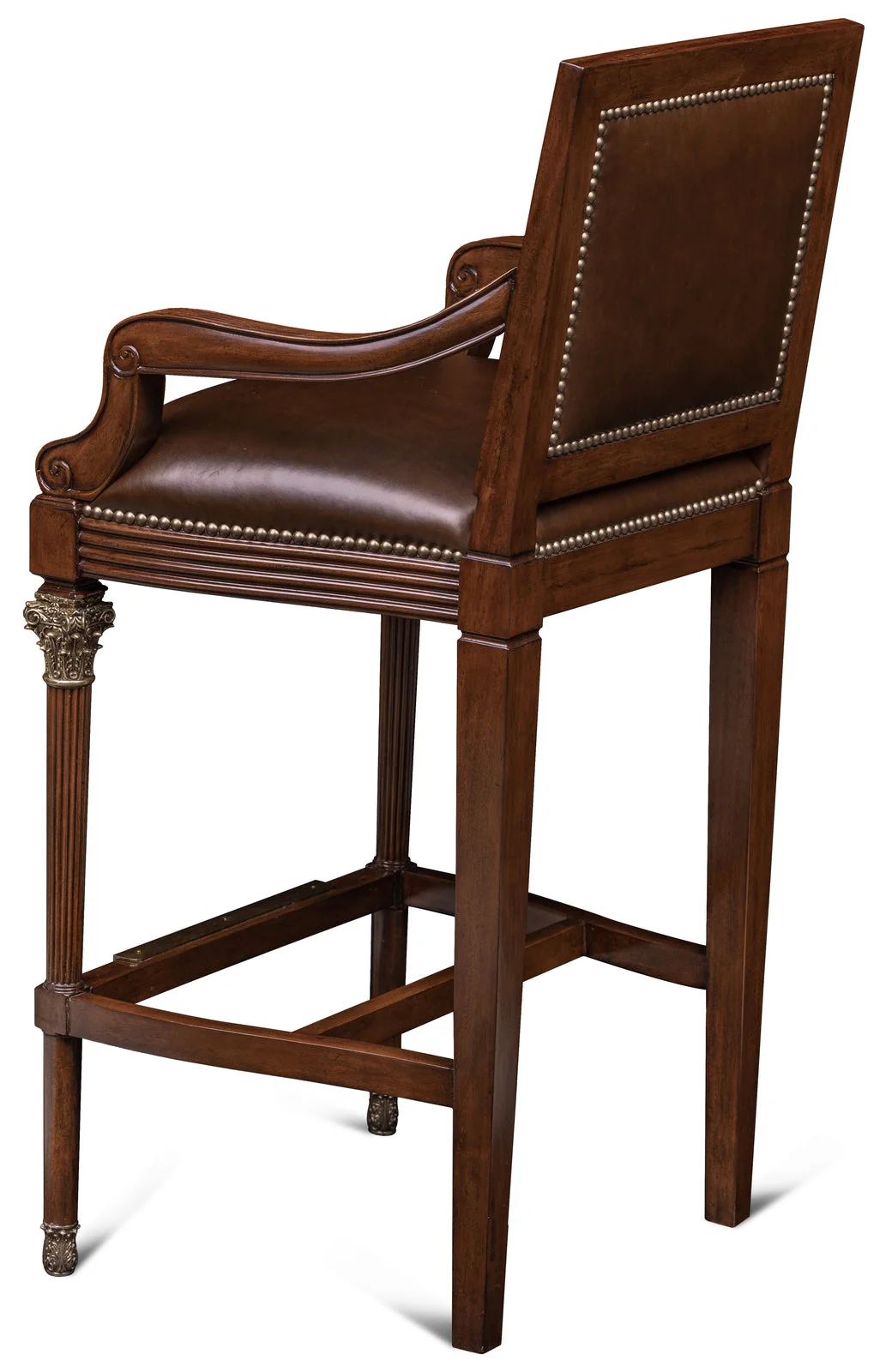 Maitland Smith Quarter Bar Stool (SH30-020504) Clearance - Image 2