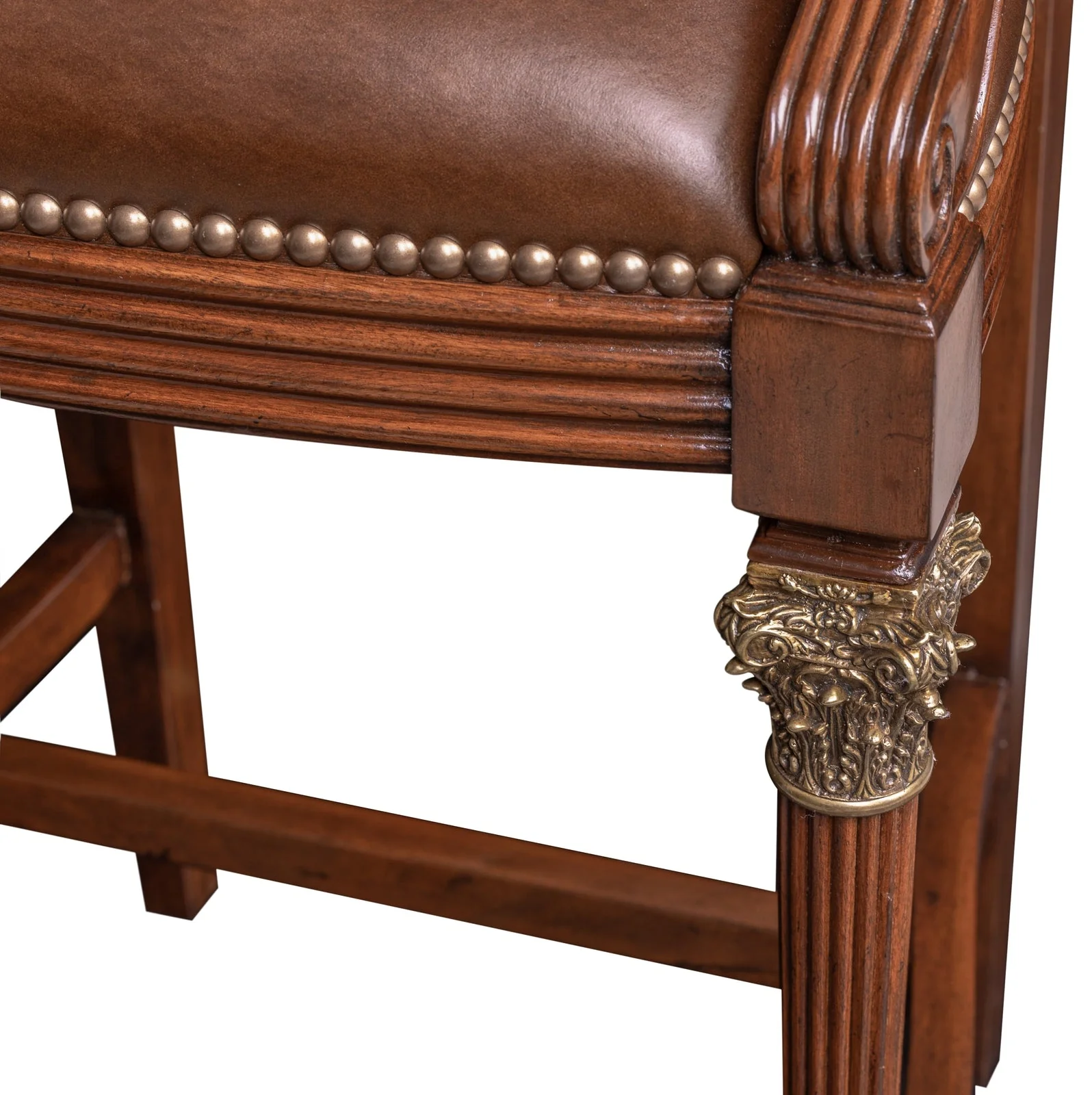 Maitland Smith Quarter Bar Stool (SH30-020504) Clearance - Image 5