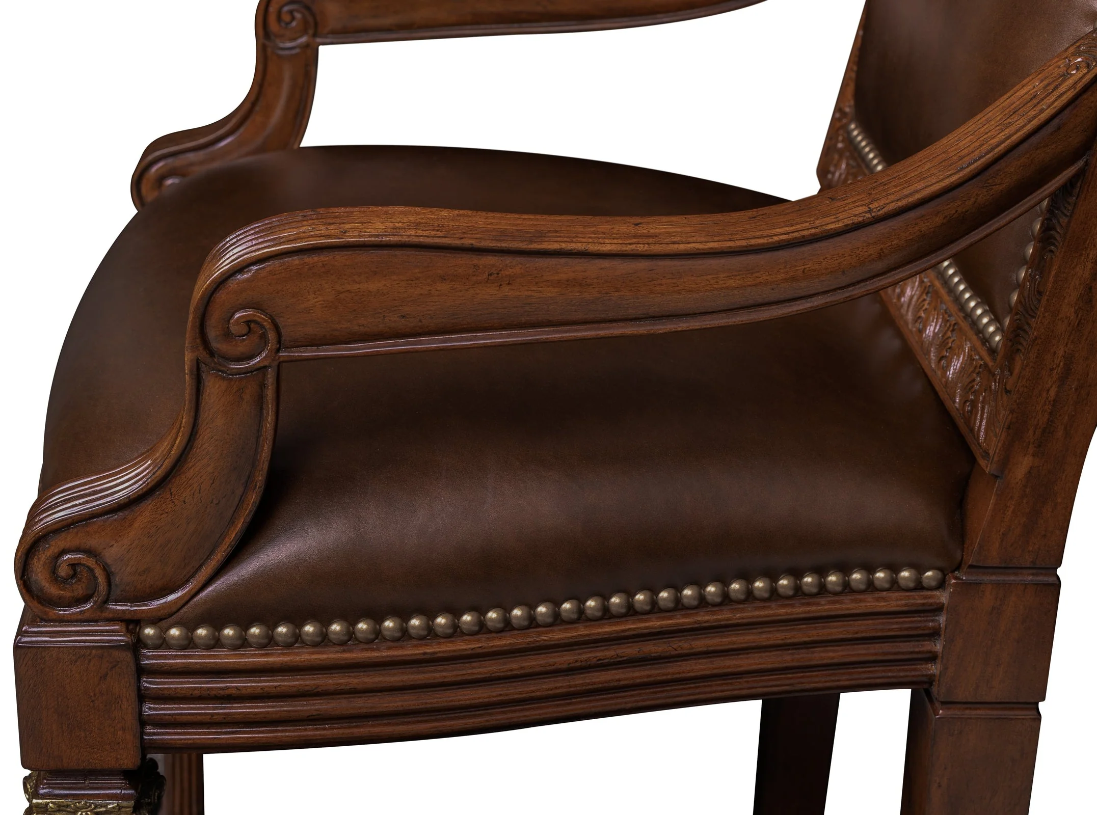 Maitland Smith Quarter Bar Stool (SH30-020504) Clearance - Image 6