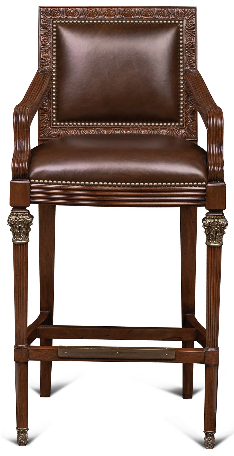 Maitland Smith Quarter Bar Stool (SH30-020504) Clearance - Image 7