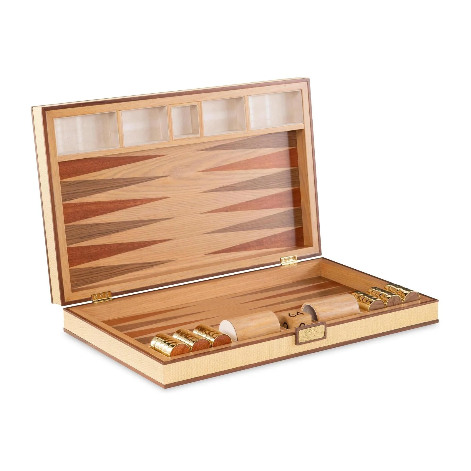 Maitland Smith Raffia Game Board - Image 3