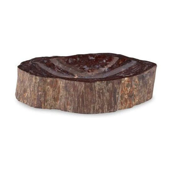 Maitland Smith Red Petrified Bowl - Image 2