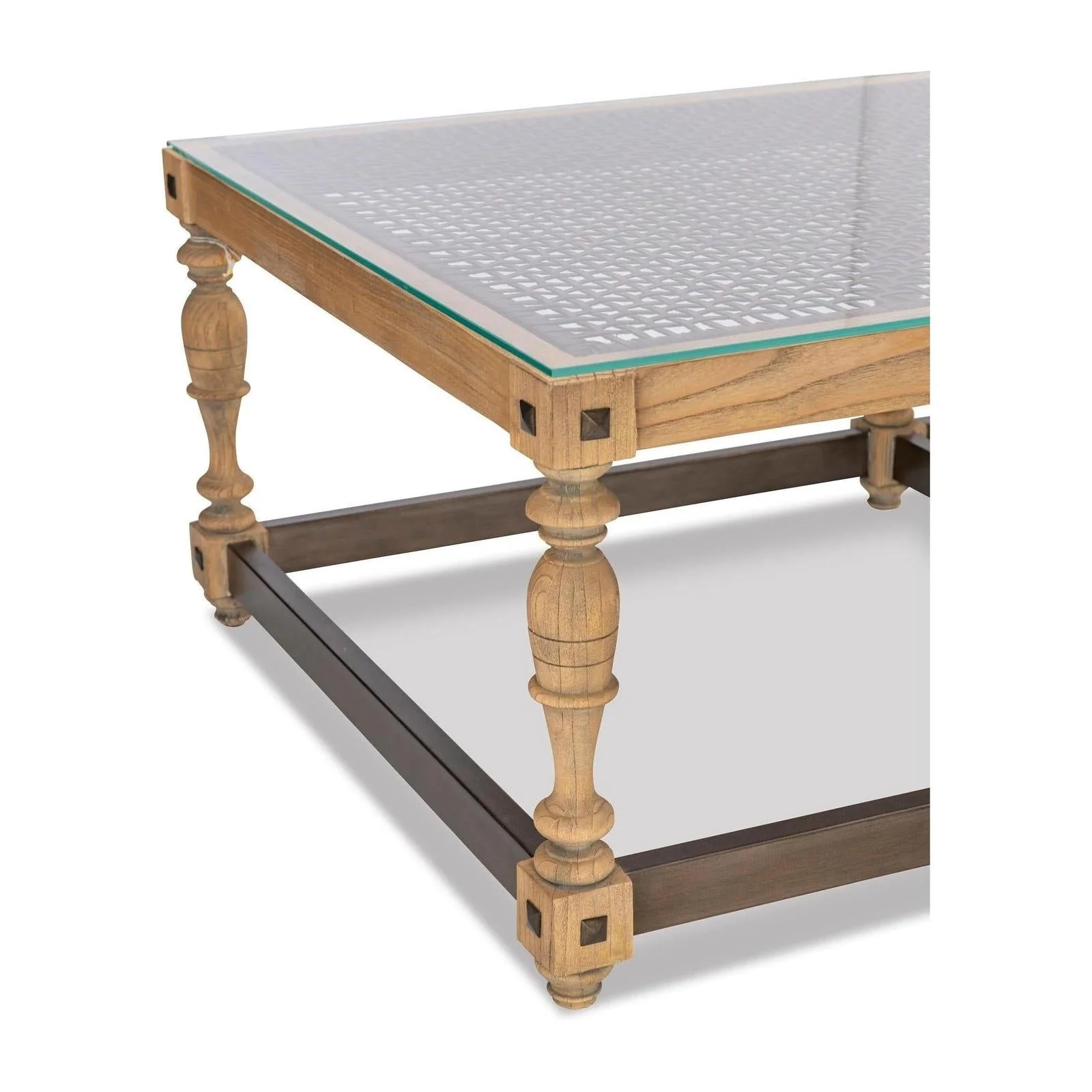 Maitland Smith Riempie Cocktail Table - Image 3