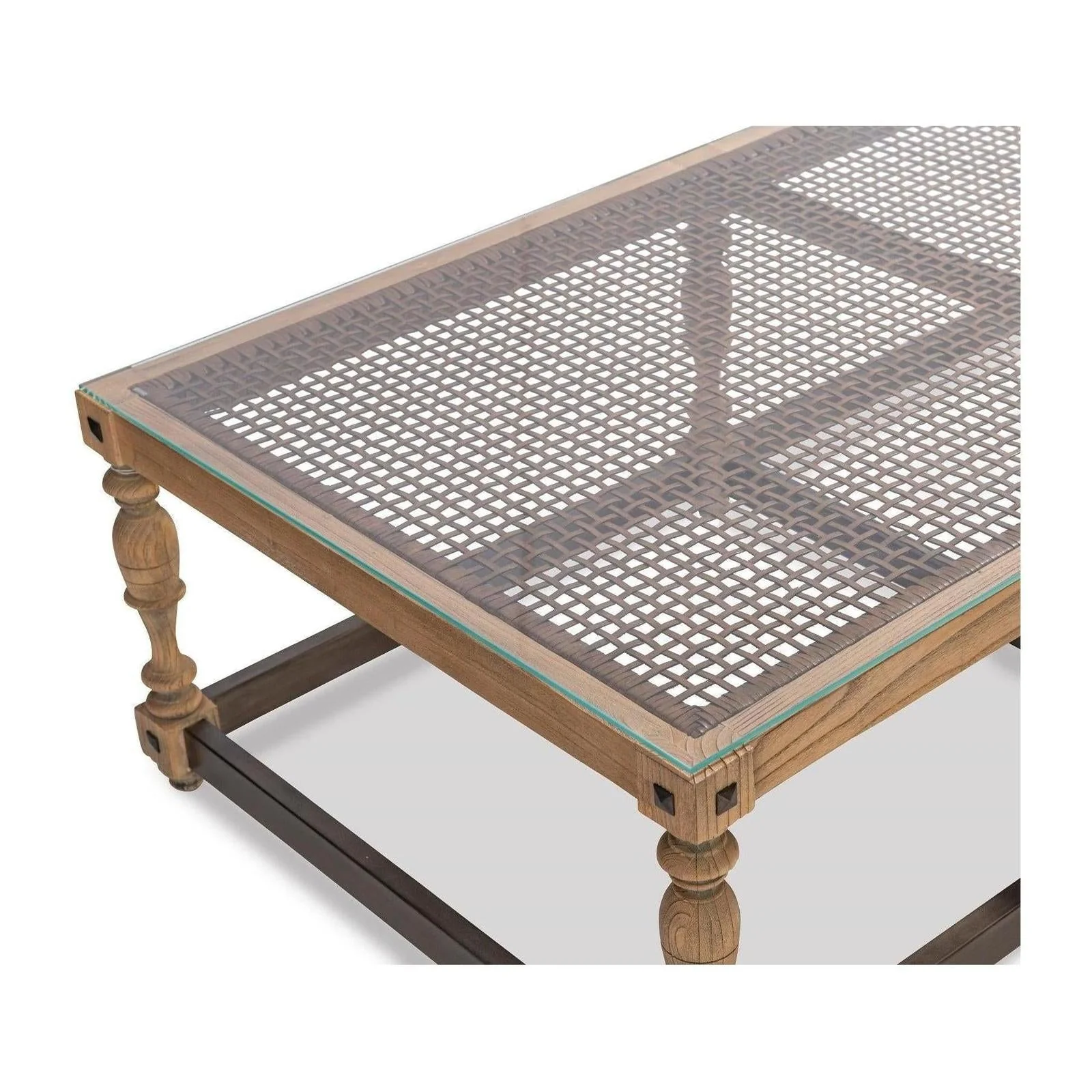 Maitland Smith Riempie Cocktail Table - Image 4