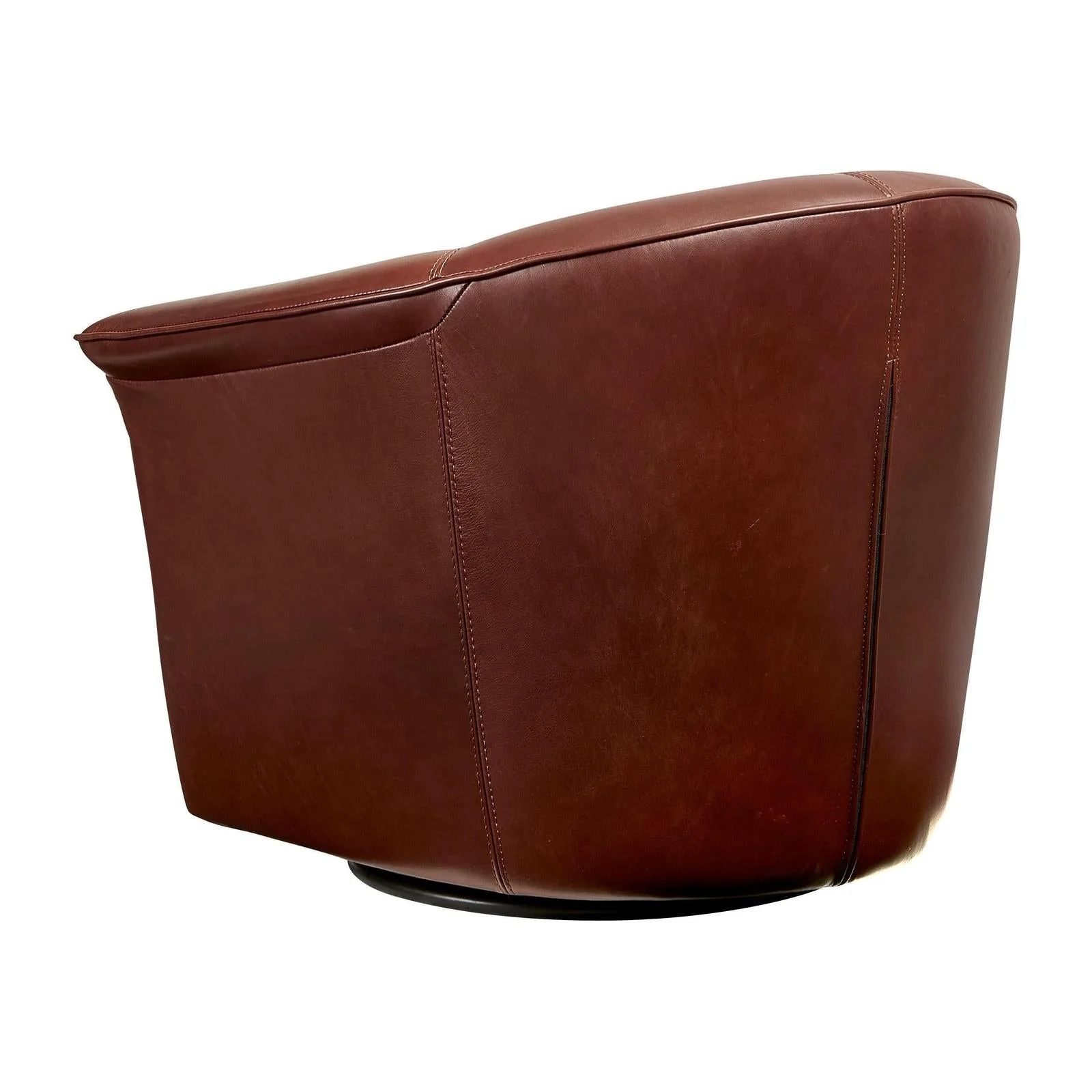 Maitland Smith Scoop Swivel Chair - Image 3