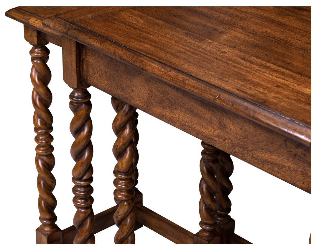 Maitland Smith Serpentine Nesting Tables (SH07-121304) - Image 5