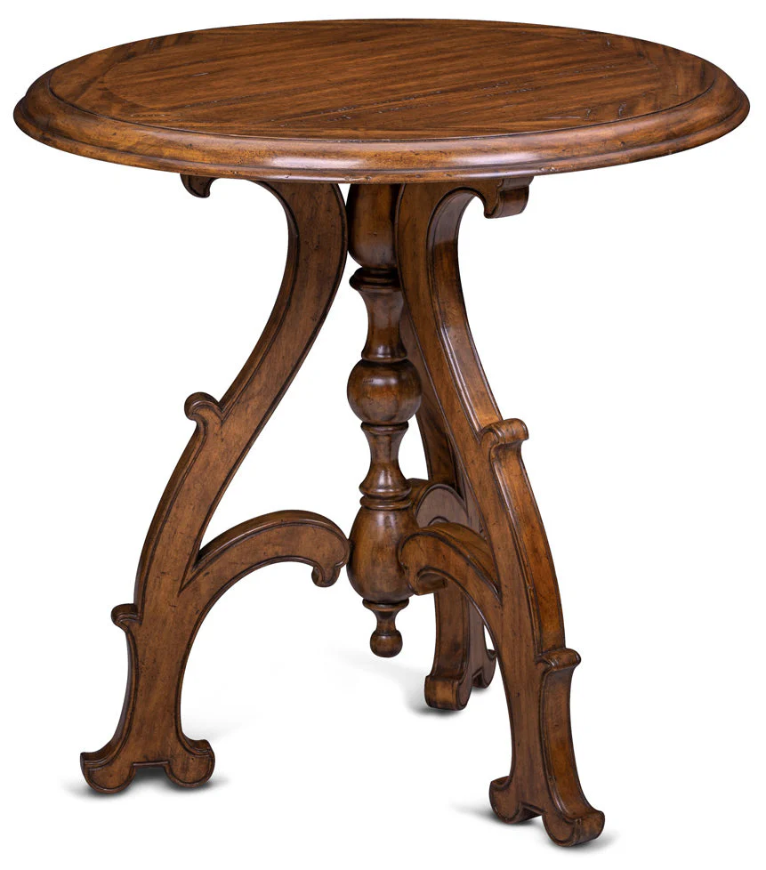 Maitland Smith Shepard Pedestal Table (SH07-061404) - Image 4