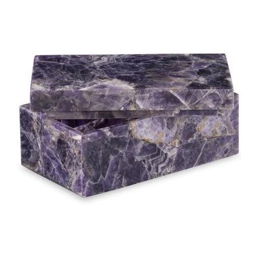 Maitland Smith Small Amethyst Box - Image 3