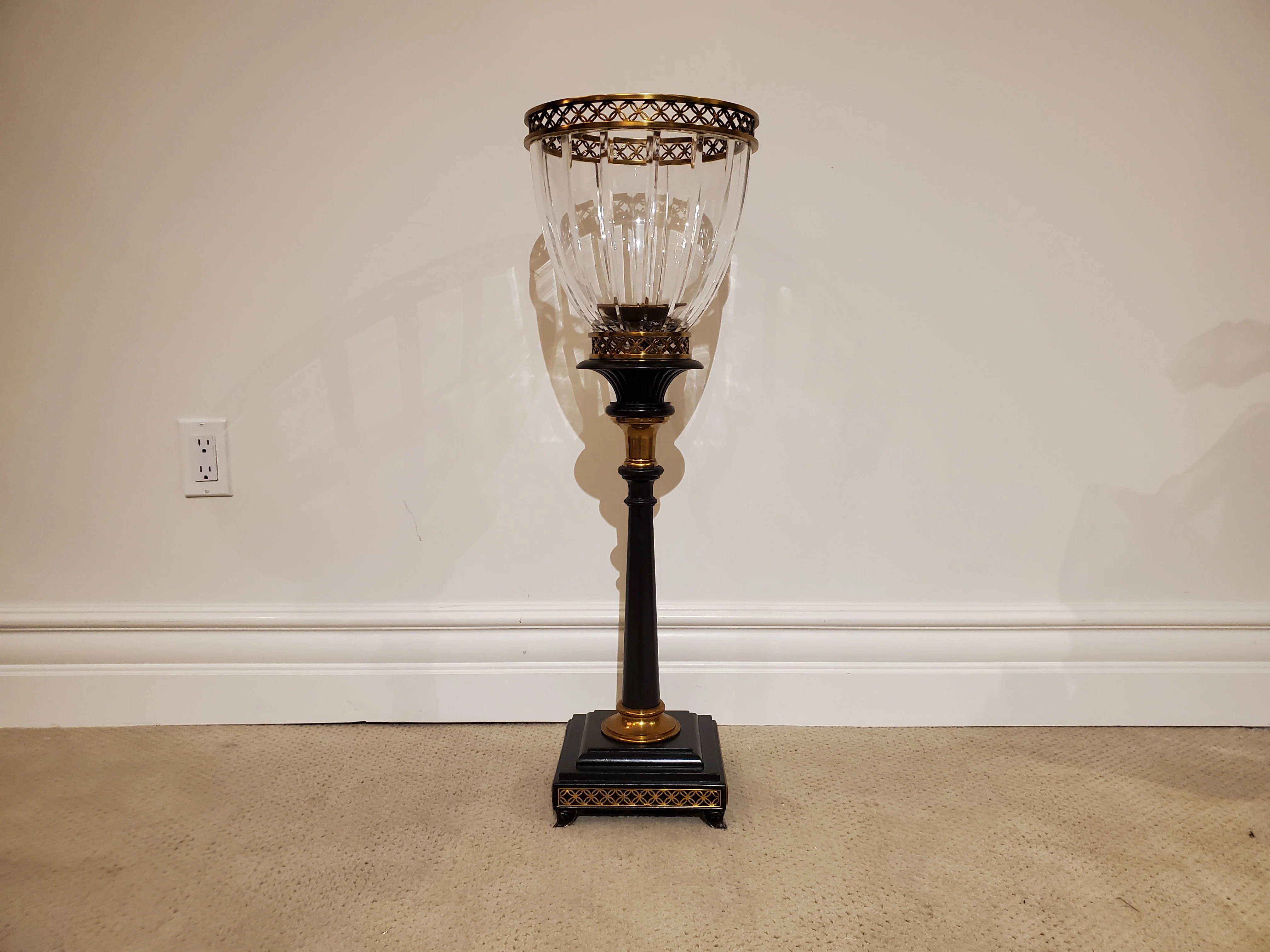 Maitland Smith Torch Candleholder - Set of 2 Floor Sample - Image 2