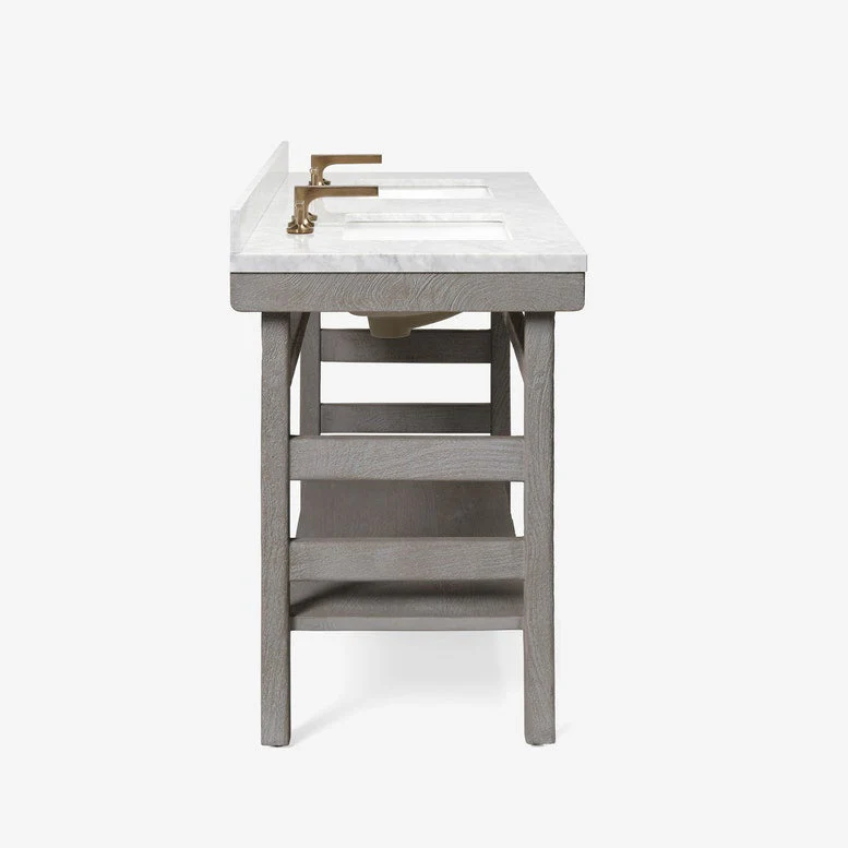 Malachi 60" Freestanding Vanity Base Only - Image 6