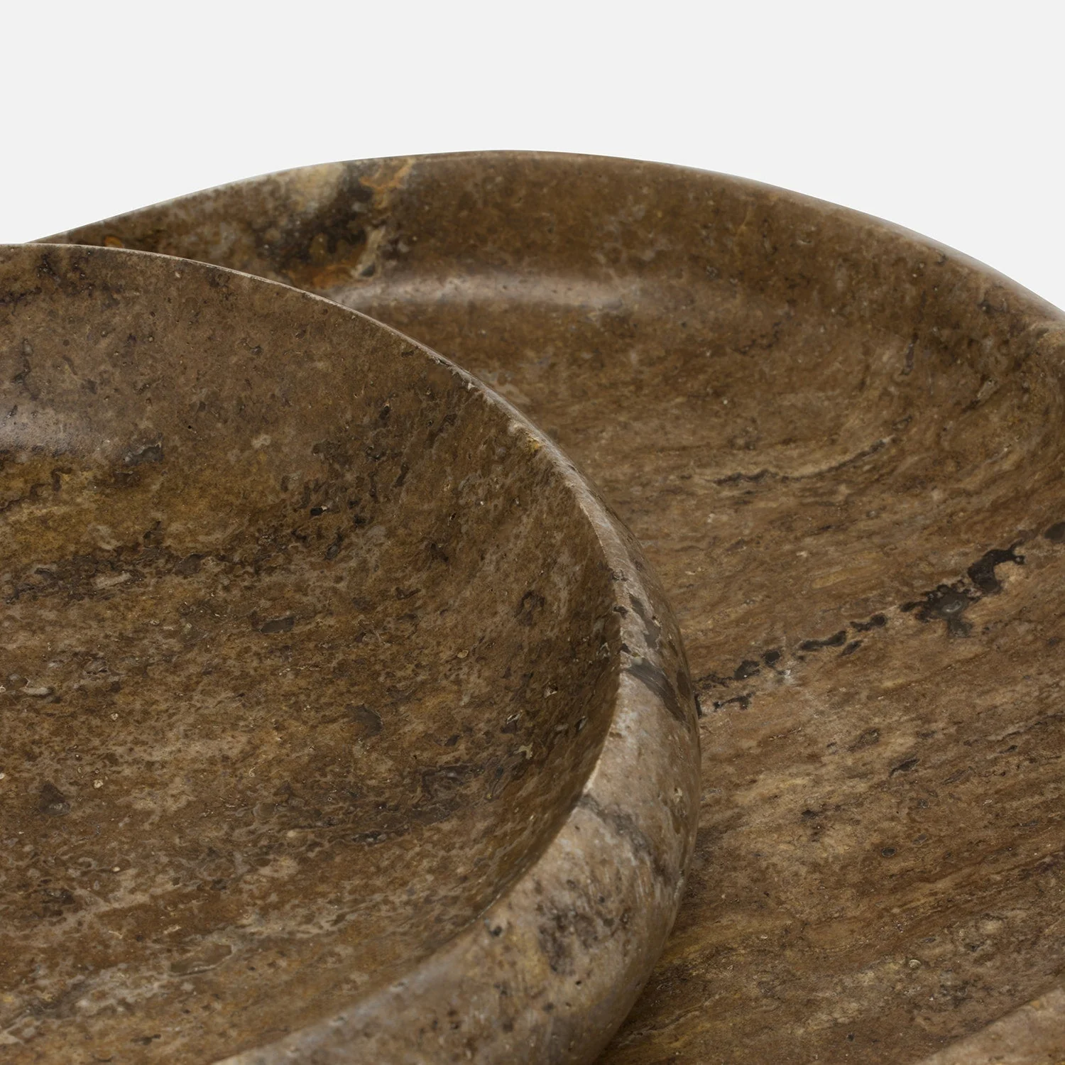 Malka Travertine Tray - Set of 2 - Image 4
