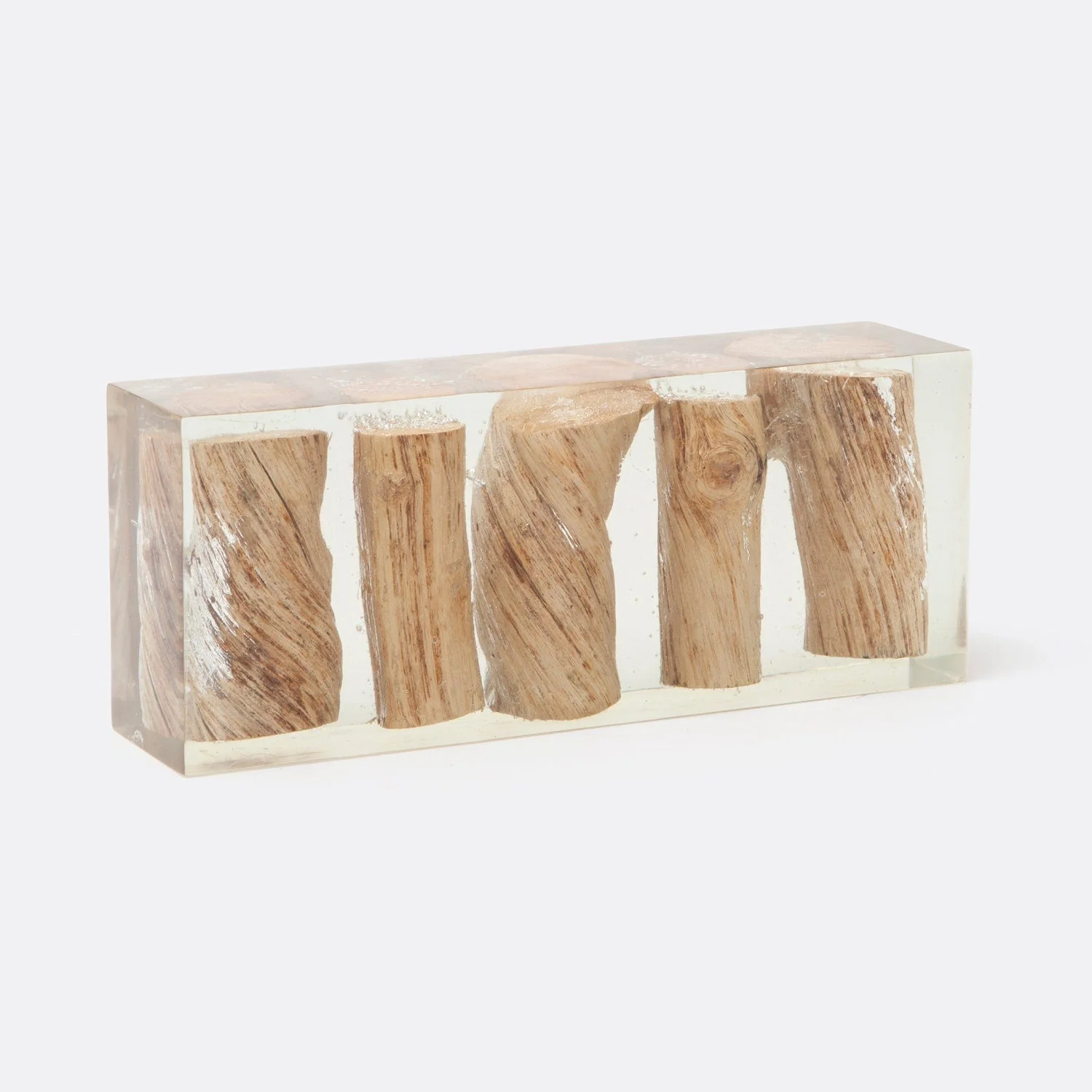 Maren Resin Wood Sculpture - Image 3