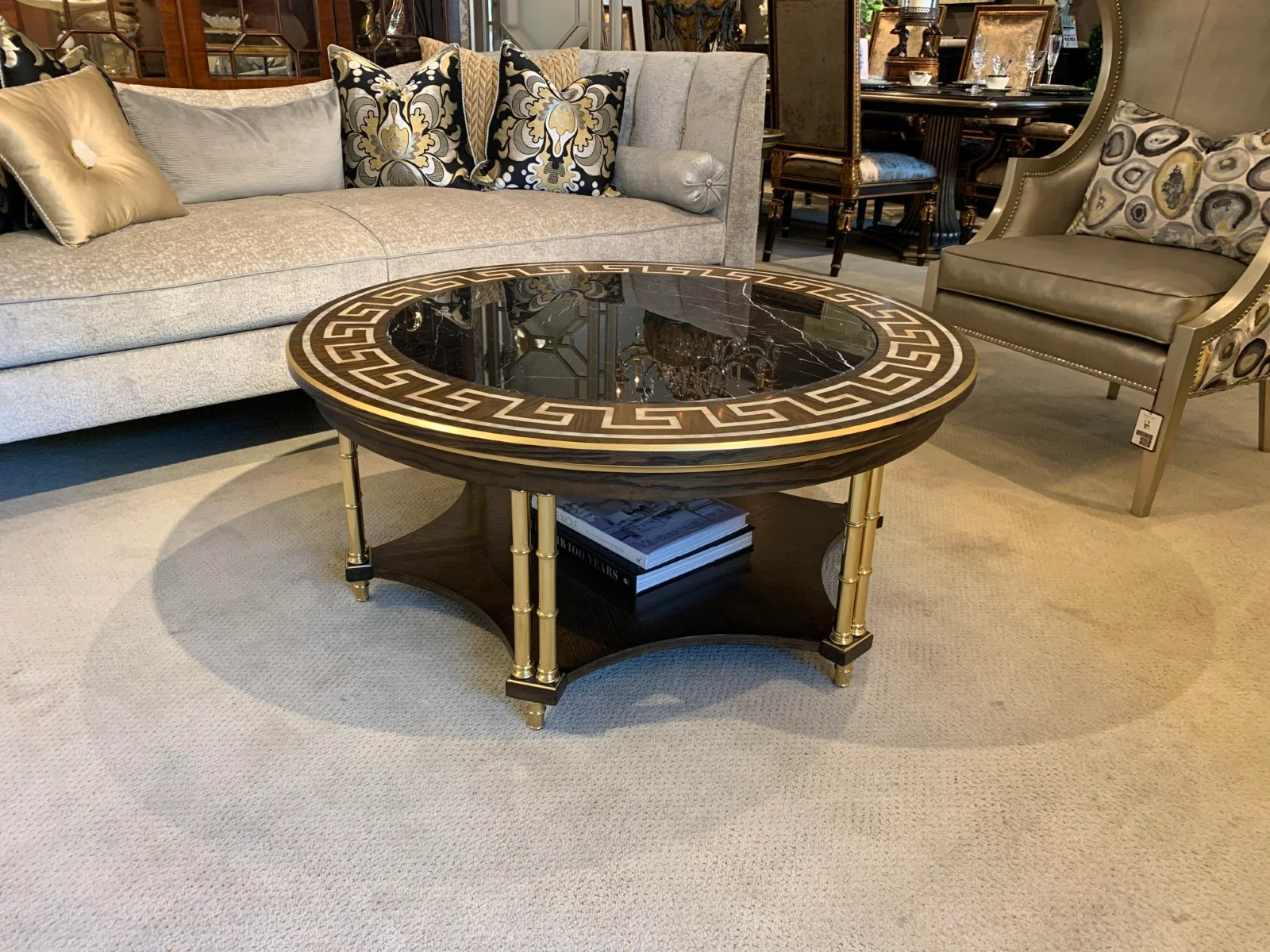 Marge Carson Quince Cocktail Table Floor Sample - Image 3
