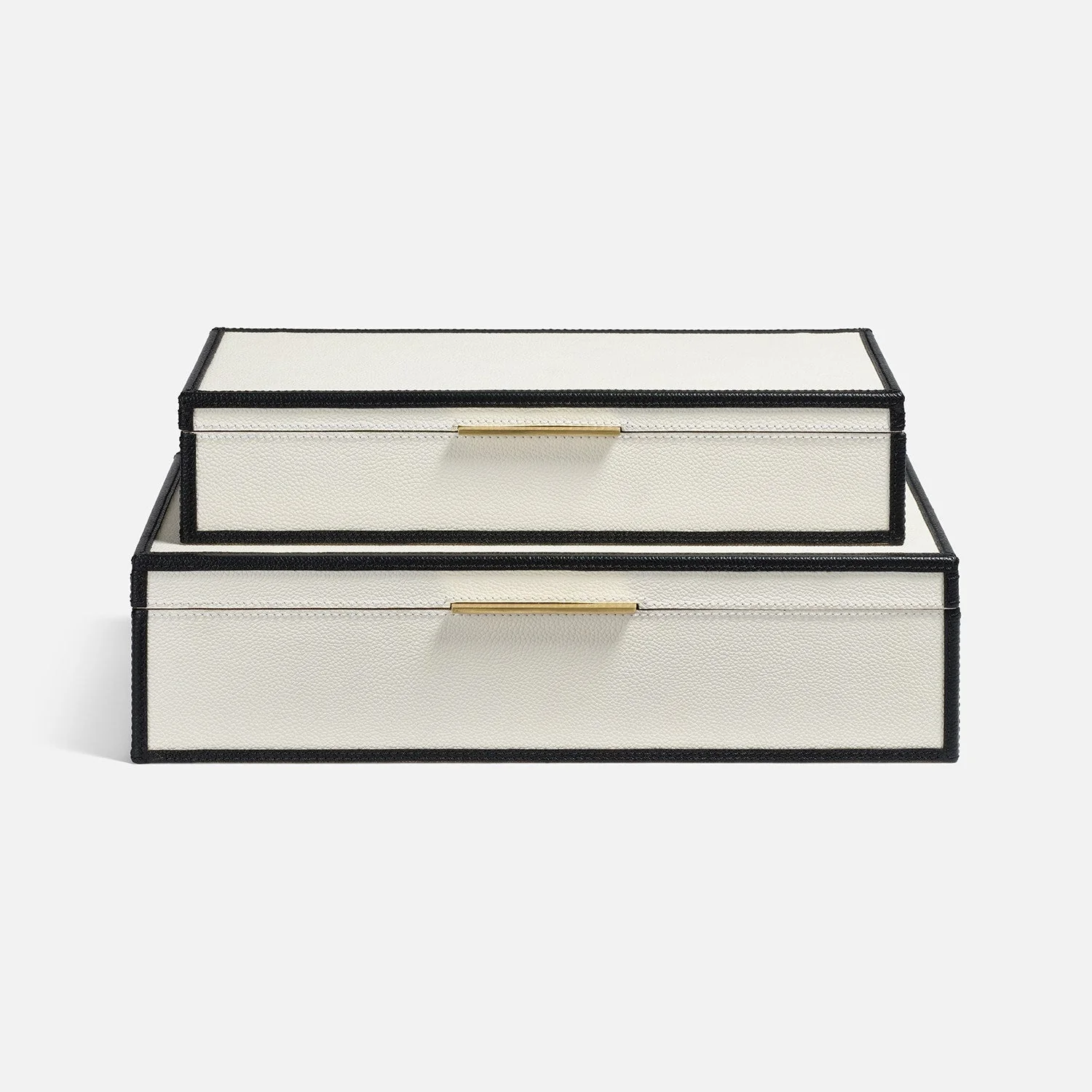 Martin Leather Box - Set of 2 - Image 4