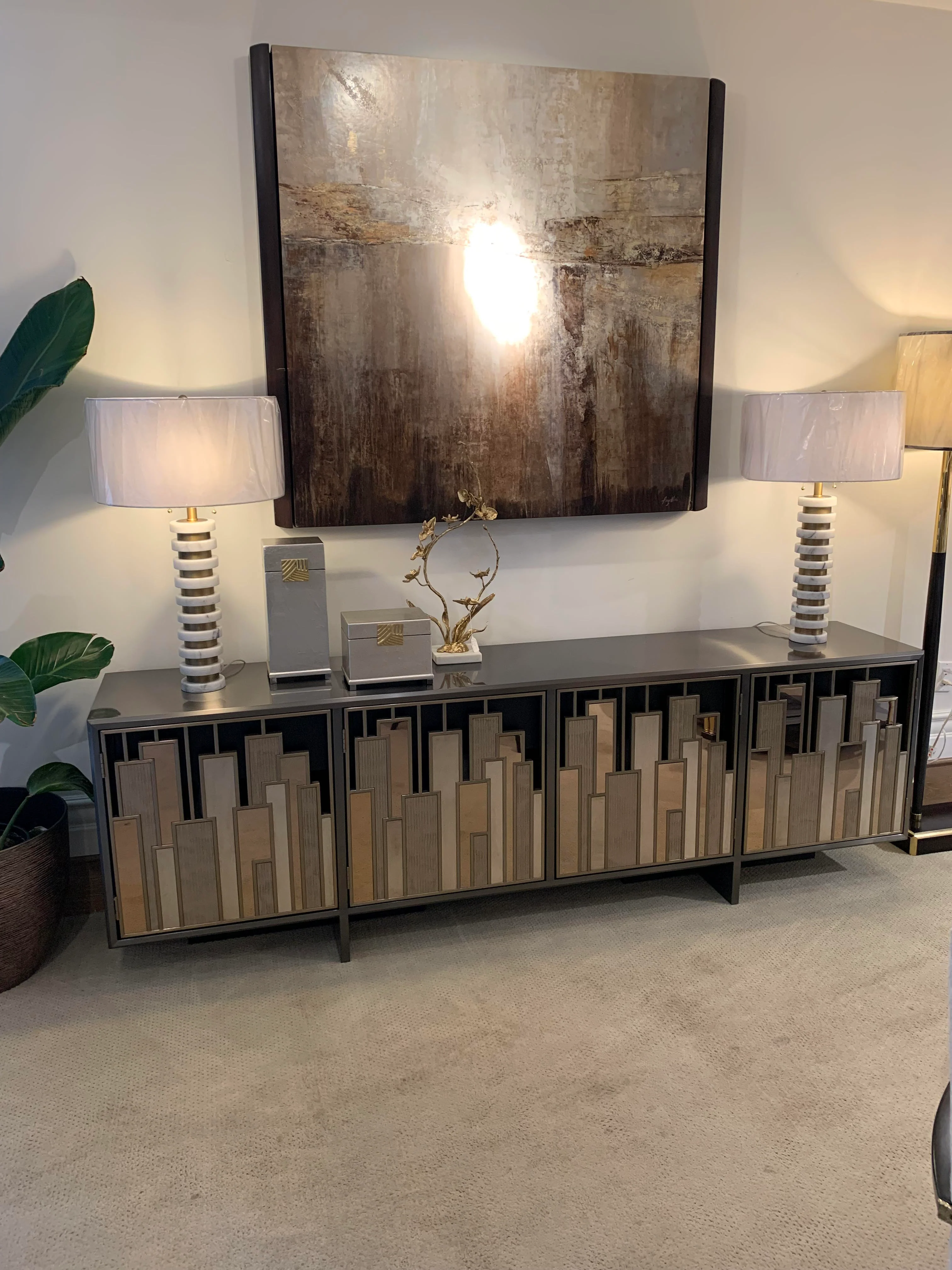 Caracole Signature Metropolitan Midtown Sideboard Floor Sample - Image 3